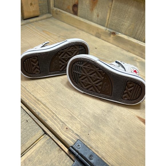 US5 / 12.5cm Converse CT Easy Slip Infant Shoes White-Navy Blue-Red 717663f - Picture 7 of 9